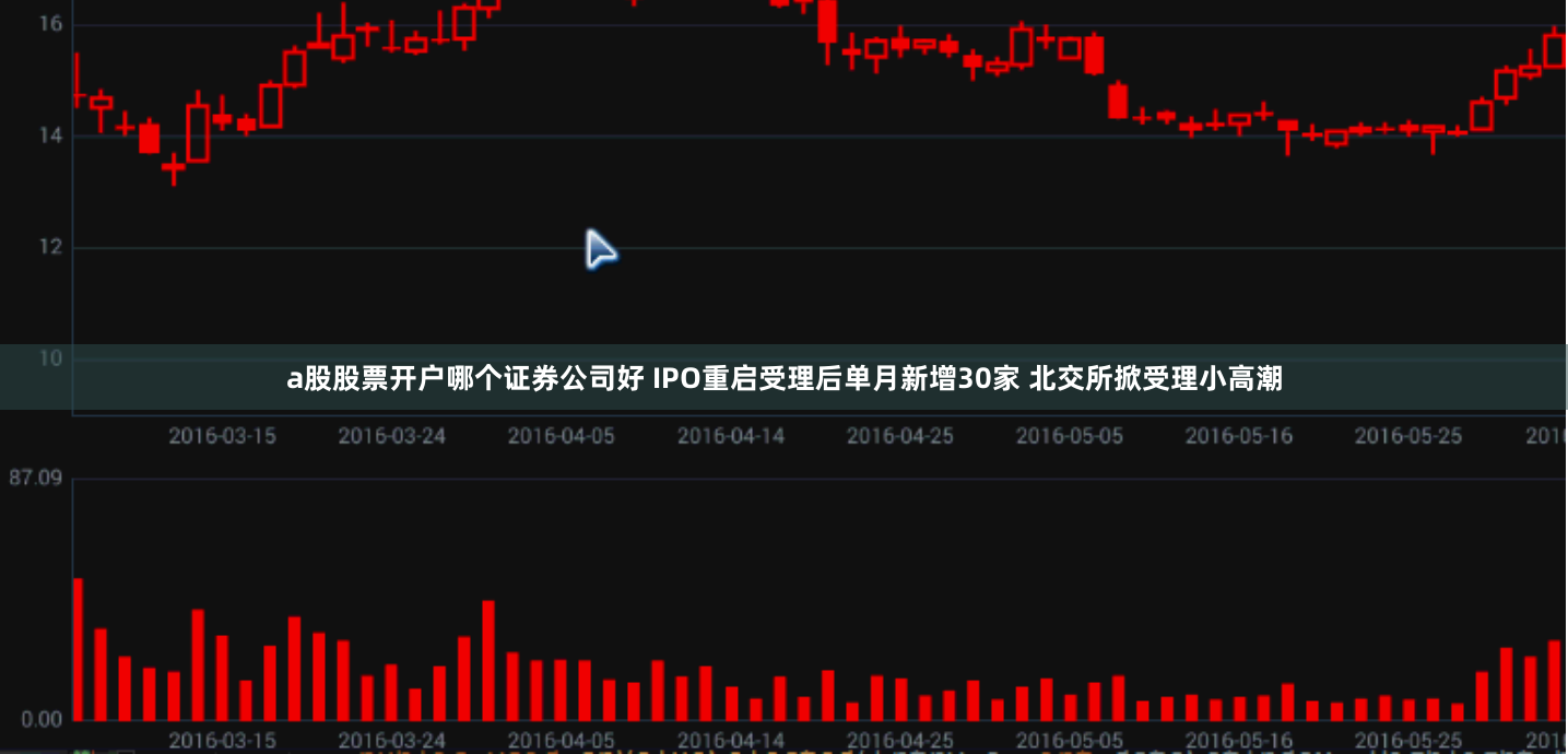 a股股票开户哪个证券公司好 IPO重启受理后单月新增30家 北交所掀受理小高潮